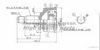 ASHUKI HO-280 Joint Kit, drive shaft